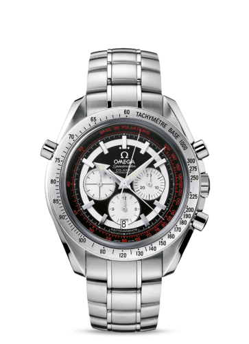 Omega Speedmaster Broad Arrow Co-Axial Rattrapante Stainless Steel / Inverted Panda / Bracelet